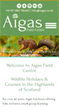 Mobile Screenshot of aigas.co.uk